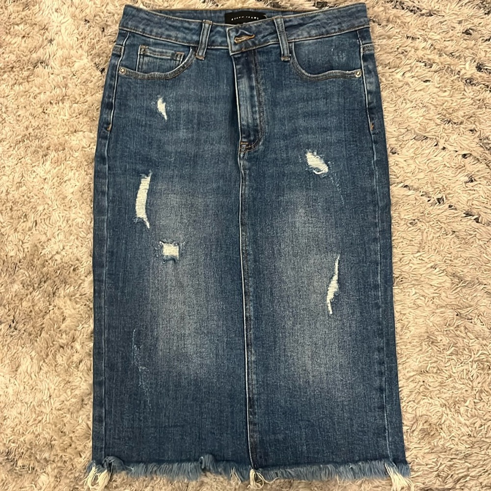 Risen Jean skirt